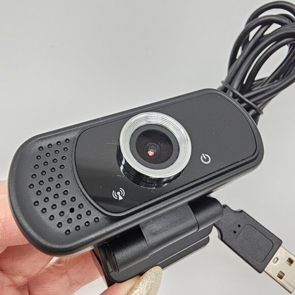 HD Webcam 1080P, USB Deskto Laptop Camera with 110 Degree View Angle - Picture 5 of 12